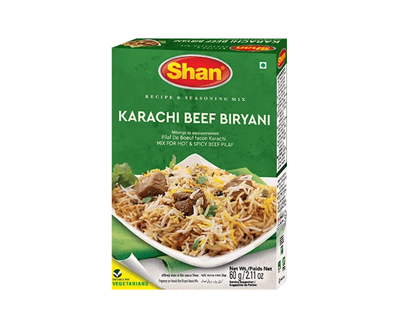 Shan Karachi Beef Biryani Masala